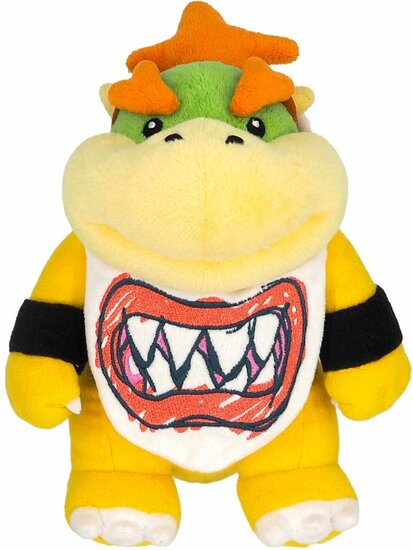 Bowser Junior - Super Mario Pluche Knuffel 23 cm {Nintendo Mario Bros Plush